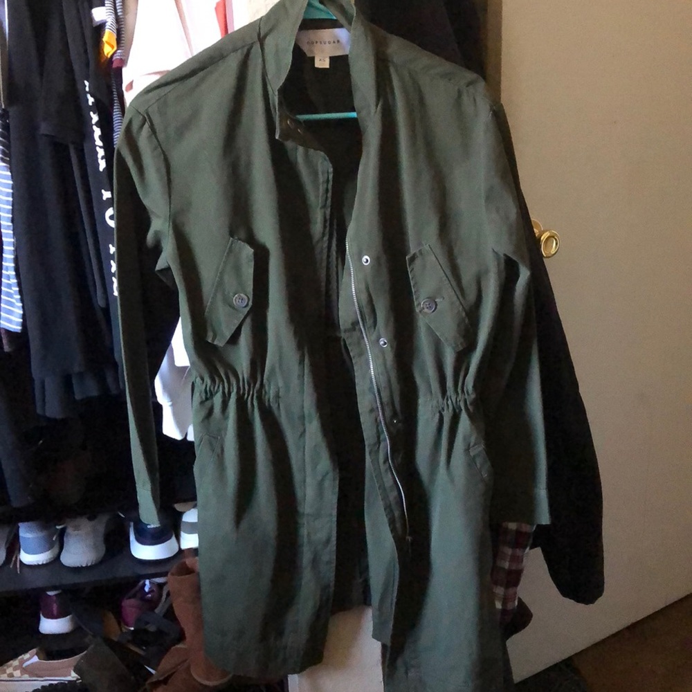 Olive/Army Green Utility Jacket